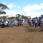 assembled townfolk of Beacon at the ANZAC Service 2011